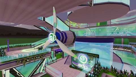 Central de generaci�n de hidr�geno verde de EDP en el metaverso