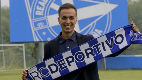Borja Jim�nez, entrenador del Deportivo