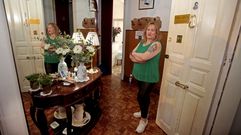 Luc�a Amaro, que desde hace diez a�os regenta la pensi�n Casa Alicia. 