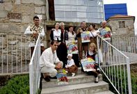 El programa de O D�a de Col�n fue presentado ayer en la casa museo de Portosanto, en Poio.