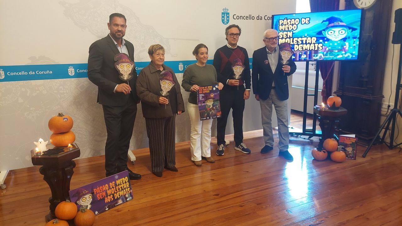 «Pásao de medo sen molestar aos demais», la campaña de A Coruña para el ocio nocturno en Samaín