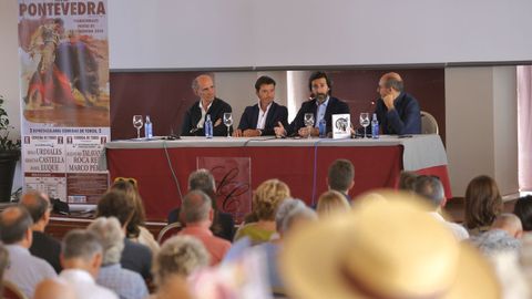 Presentaci�n de  la feria taurina de Pontevedra, este s�bado 