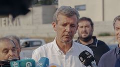 Alfonso Rueda, presidente de la Xunta.