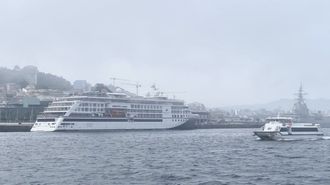 Escala en el puerto de Vigo del Hanseatic Nature