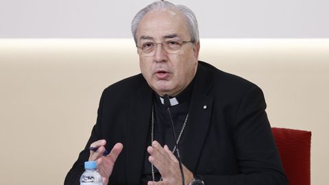 El secretario general de la Conferencia Episcopal Espa�ola (CEE), Francisco C�sar Garc�a Mag�n.