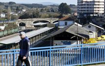 El entorno de la estaci�n de Lugo, en imagen, est� cada vez m�s abandonado debido a los recortes en servicios ferroviarios. 