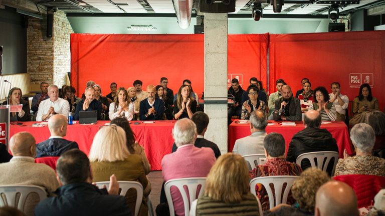 El comit� provincial del PSdeG-PSOE de Pontevedra se celebr� este s�bado en la sala Zennet de la ciudad