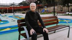 Jes�s, que tiene 88 a�os, se vino de Madrid a Galicia, a una residencia de Mos