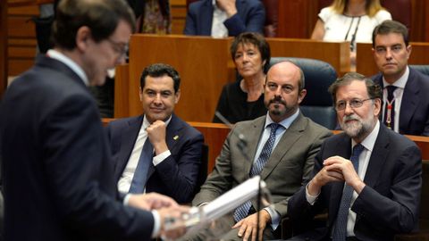 Mariano Rajoy, en la toma de posesin