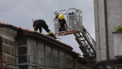 Imagen de archivo de una actuacin de los bomberos de Vern.