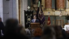 La Semana Santa de Lugo vivi� su preg�n de la mano de Jos� Antonio Rold�n Lozano, comandante militar 