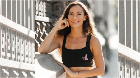 Lara Cid, creadora del mtodo de entrenamiento Fuerte y Flexible.