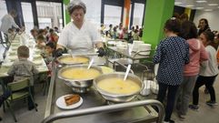 Comedor de un colegio en Vilagarc�a