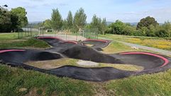 Pista de pump track en Padr�n
