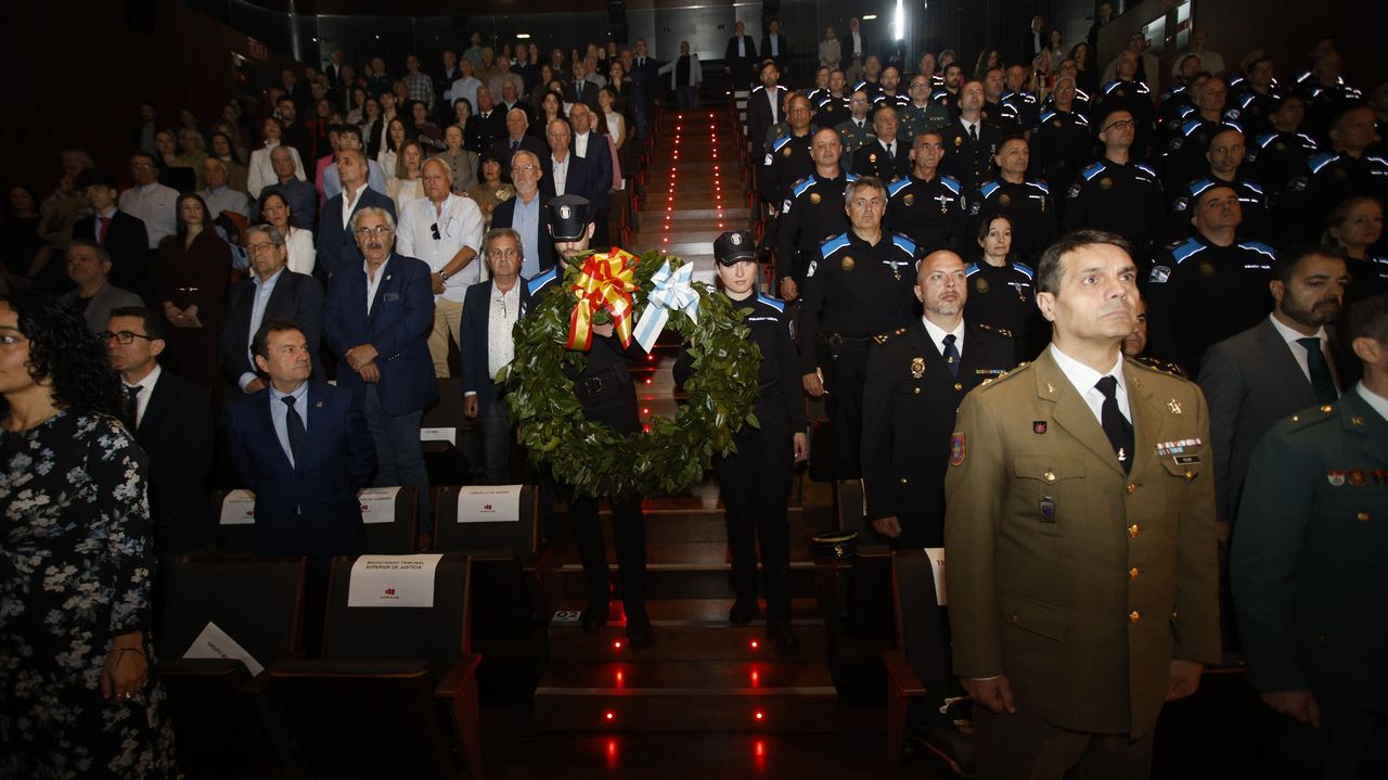 El nuevo auditorio Fuxan os Ventos de Lugo acoge el Día de la Policía Local más especial