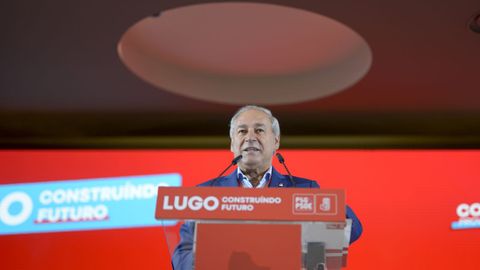 José Tomé, reelegido líder del PSOE de Lugo