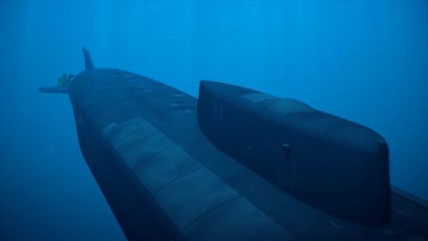 Imagen del ensayo realizado por Rusia de un dron submarino de propulsi�n nuclear y un misil de crucero con capacidad nuclear