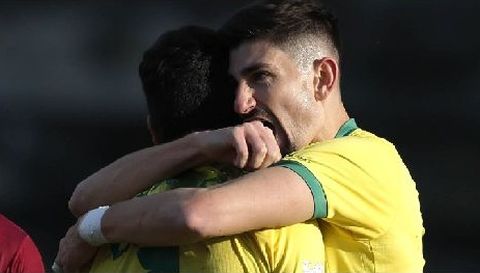 Futbolistas del Ludogorets, prximo rival europeo del Celta, celebrando el triunfo de este fin de semana.