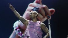 Maluma en el concierto que ofreci� en el festival Morri�a Fest del 2022