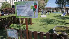 Parque infantil de Barcelos, en Pontevedra