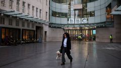 Imagen de la fachada de la BBC en Londres