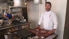 Dani Lpez, de O Camio do Ingls, es uno de los cocineros que colaboran con el  nuevo ciclo del Fraga do Eume