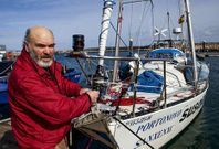 Suso Leiro lleg� a Mux�a tras siete d�as de traves�a desde el puerto ingl�s de Bixham.