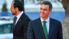 Pedro S�nchez acudi� , en la cumbre internacional en Ayia Napa,