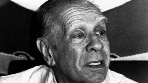 O escritor arxentino Jorge Luis Borges
