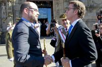 Noriega y Feijoo se ver�n hoy de nuevo, tras los actos del 25 de julio en el Obradoiro y Raxoi. 
