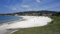 Playa de Areas, en Sanxenxo