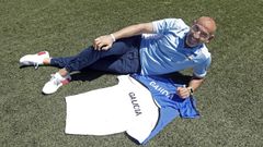 O pobrense non oculta a s�a satisfacci�n polo triunfo da selecci�n e a actuaci�n dos rapaces. 