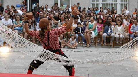 Durante el Festival de Artes Esc�nicas de 2019.