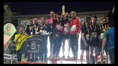 Equipo del ADAS que subi� al podio en Don Benito