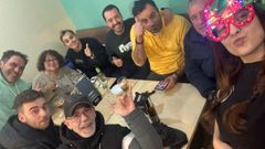 La comisi�n de fiestas de Caranza.