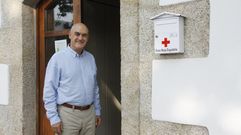 Maximino Alonso es el presidente de la asamblea comarcal de Cruz Roja en Valdeorras