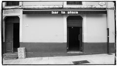 Puerta del bar La Plaza de Gij�n