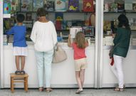 La feria del libro de Vigo estuvo en el Progreso en 2015. 