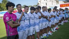 Imagen del d&iacute;a de la presentaci&oacute;n del equipo en el campo de Barra&ntilde;a.