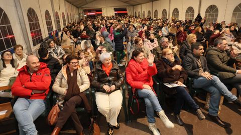 Imagen del momento del sorteo presencial de Acisa el pasado s&aacute;bado en Ribadeo