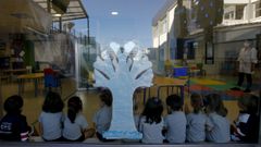 Un aula de infantil en el Colegio Internacional Eir�s