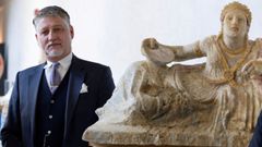 El ministro de Cultura italiano, Alessandro Giuli.
