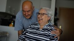 Jos� dice que lo que le reconforta son las sonrisas de su mujer ante sus gestos