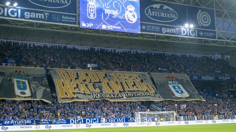 Las mejores im�genes del Real Oviedo ante el Real Madrid