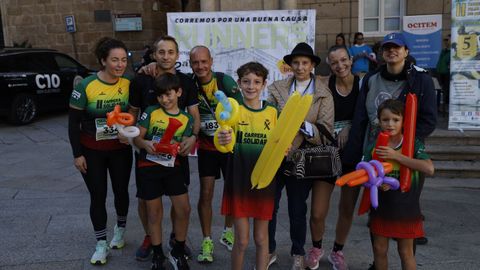 Carrera solidaria de la Guardia Civil en Ourense.