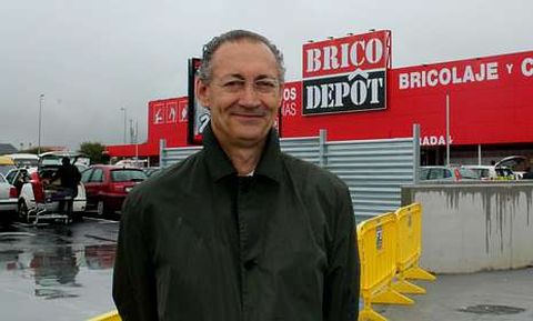 Emilio Penas, el pasado miércoles, en la jornada inaugural de Brico Depôt en el recinto