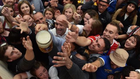 Jornada inaugural de la 184.ª edición de la Oktoberfest en Munich (Alemania)