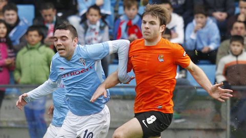 Celta-Real Sociedad (1-1) el 26 de enero del 2013.