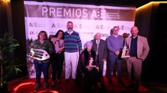 Gala de entrega de premios en la Asociacin Boirense de Empresarios