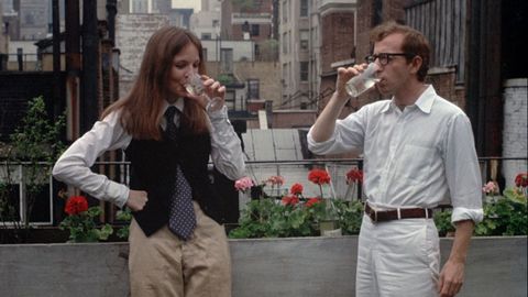 Si Annie Hall y Alvy no hubieran roto, podr�an ser la pareja de �Misterioso asesinato en Manhattan�.